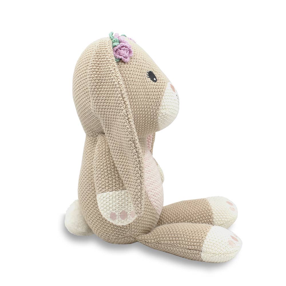 Amelia the Bunny Knitted Toy - Bambam Kids Toys 
