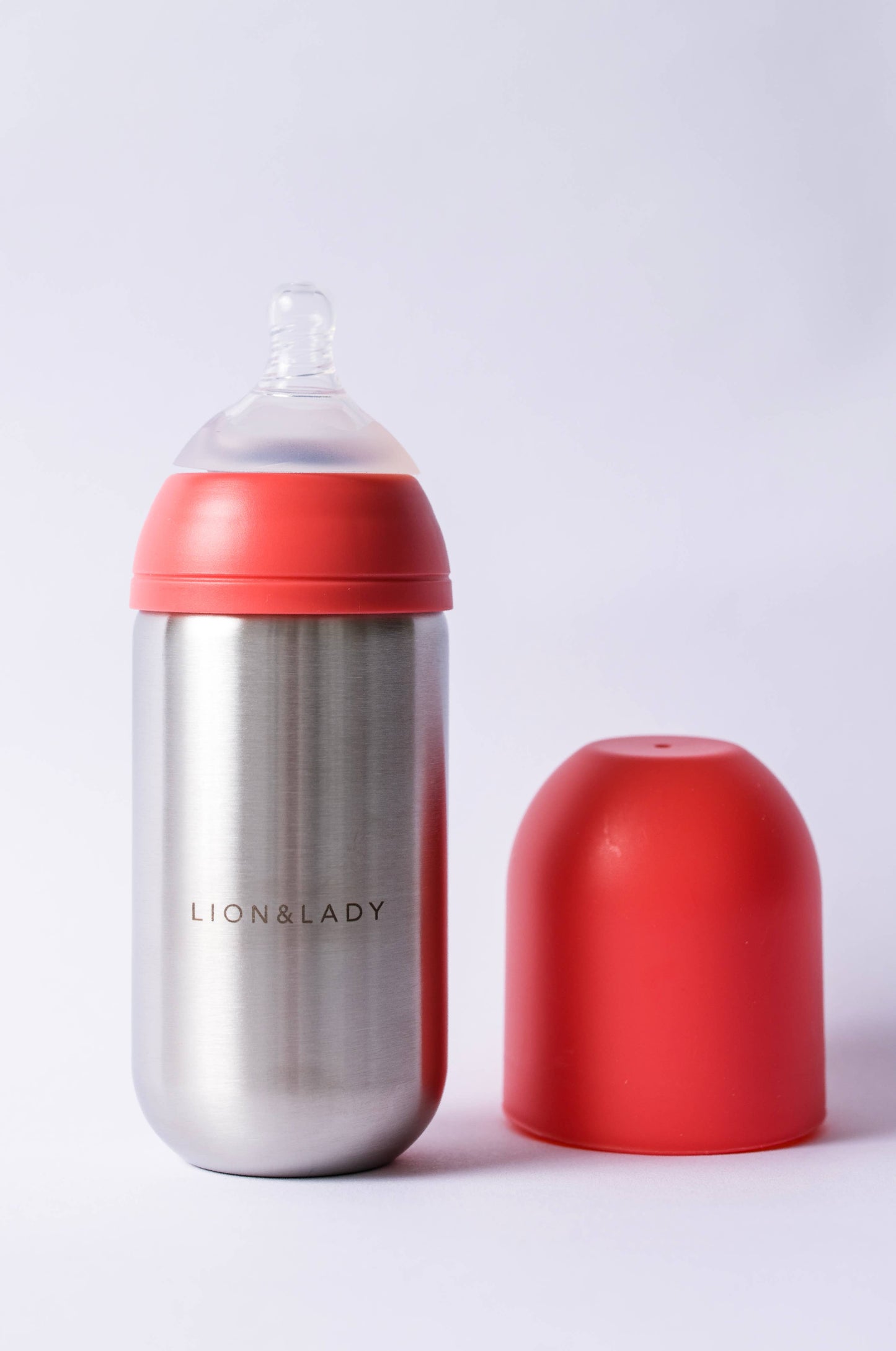 Lion & Lady - 18/8 Stainless Steel Baby bottle - 350ml
