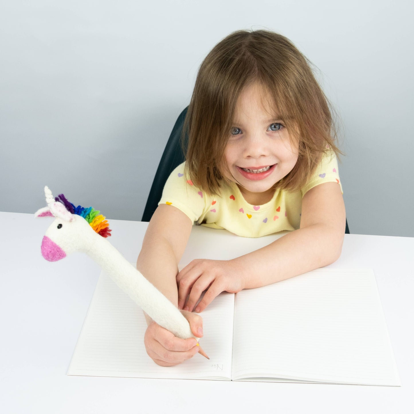 Felt Pencil Topper Unicorn - The Winding Road