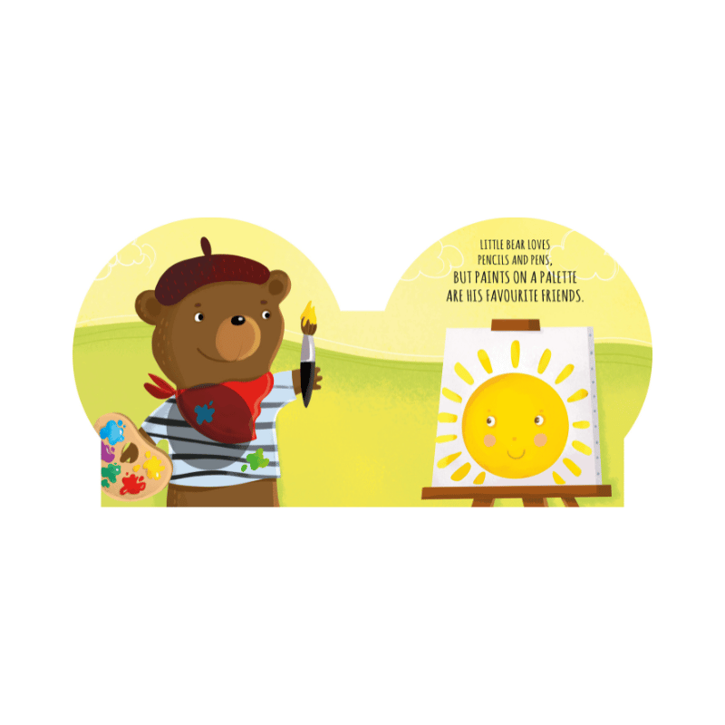 Sassi Shaped Board Book - Colours