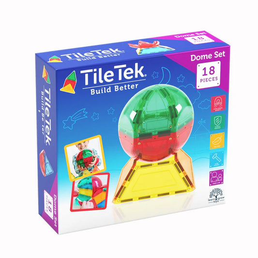 TileTek - 18 Piece Dome Tiles Set