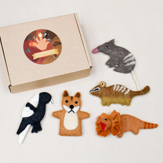 Tara Treasures Australian Animals Finger Puppet Set (G)