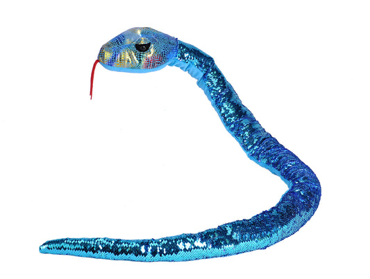 Wild Republic - Snake-Sequin Teal Purple