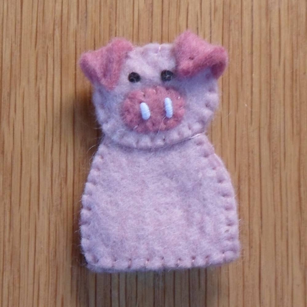 Felt Finger Puppets N To Z (Koseli Handmade)