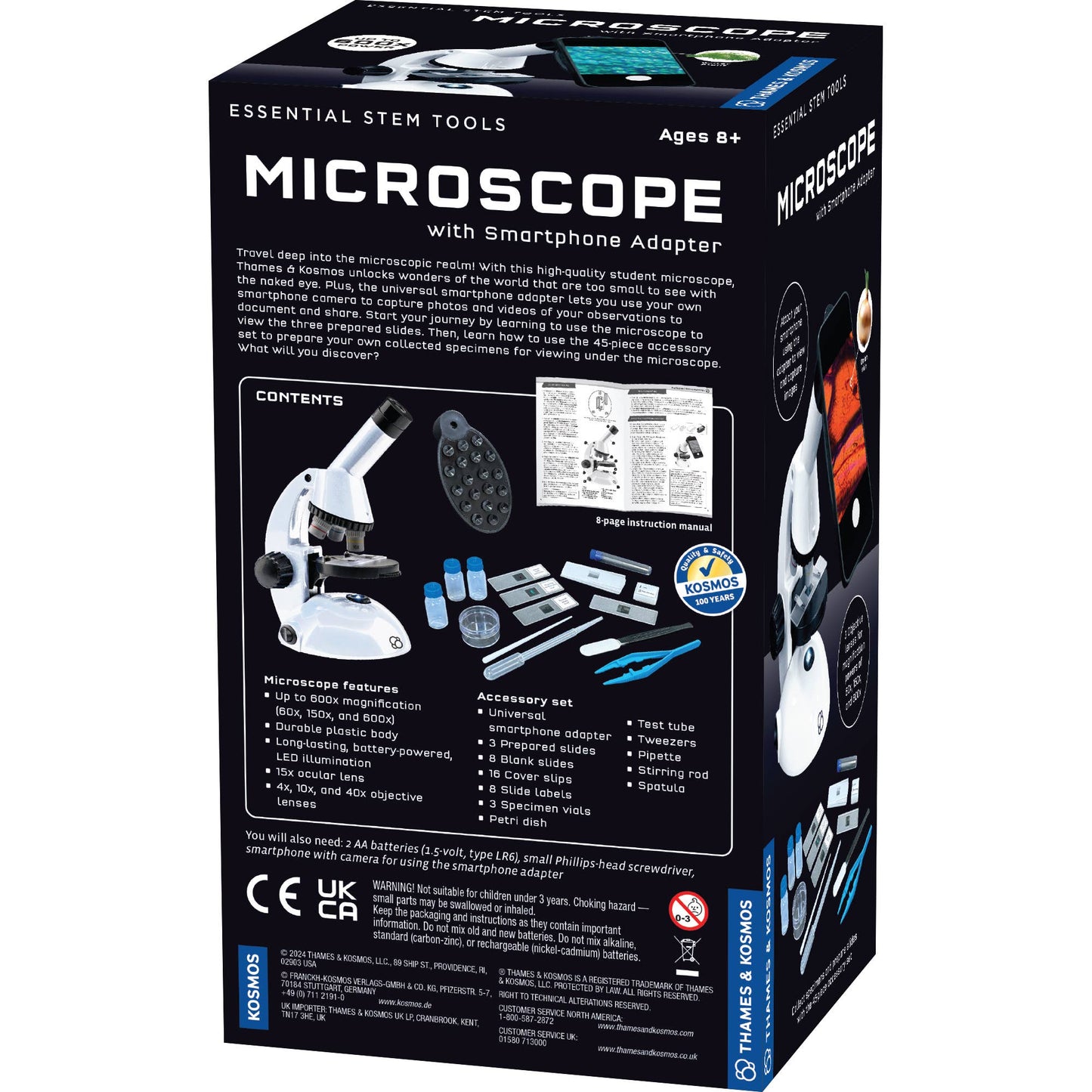 Science and Nature - Microscope with Smartphone Adaptor