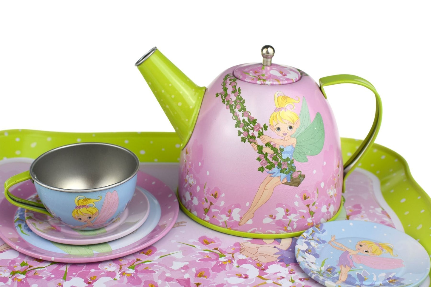 Fairy Tin Tea Set Suitcase