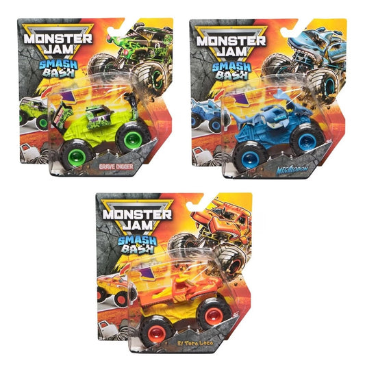 Monster Jam 1:64 Smash & Bash Assorted
