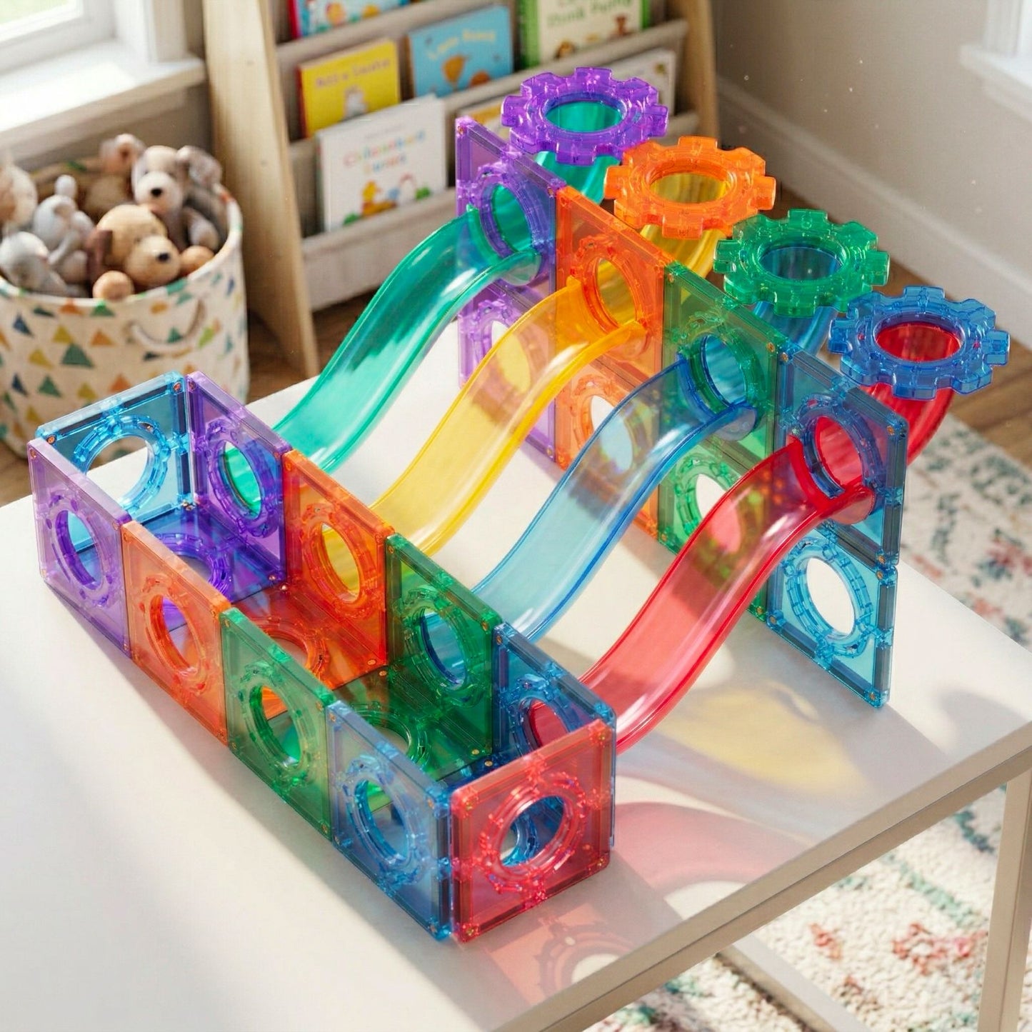 TileTek -  95 Piece Ball Run Set