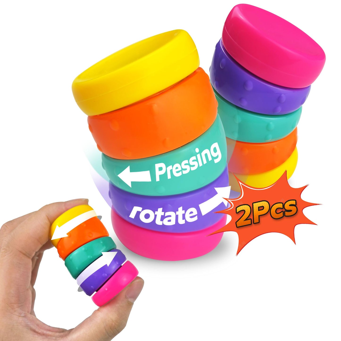 Spin Stack Fidget