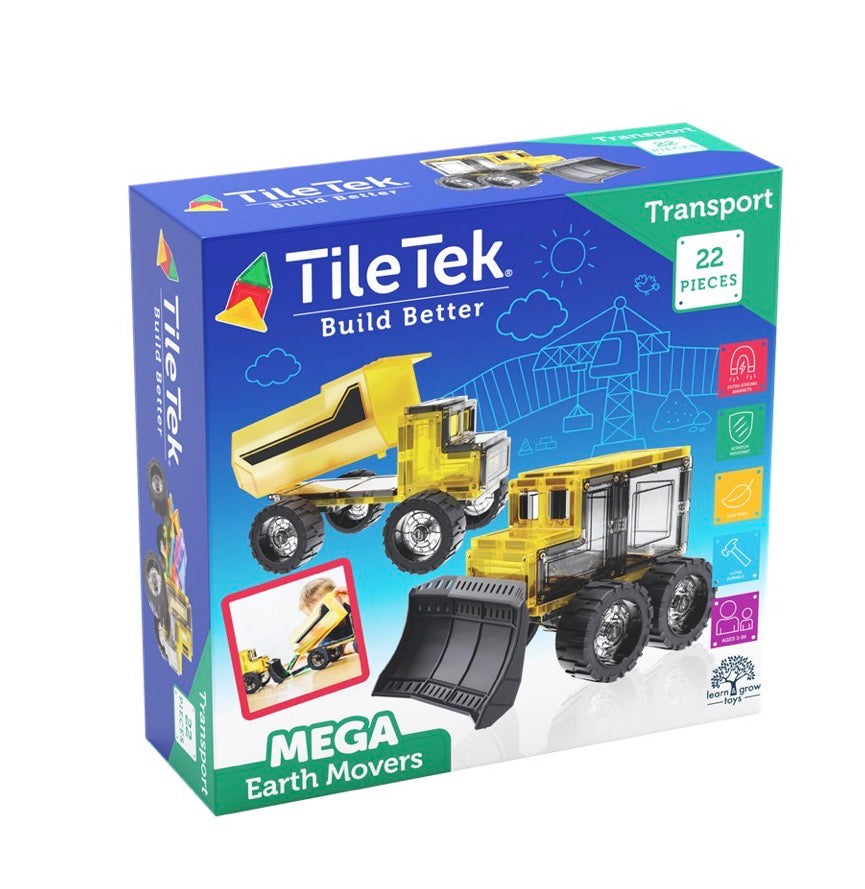 TileTek - 22 Piece Mega Earth Mover Set