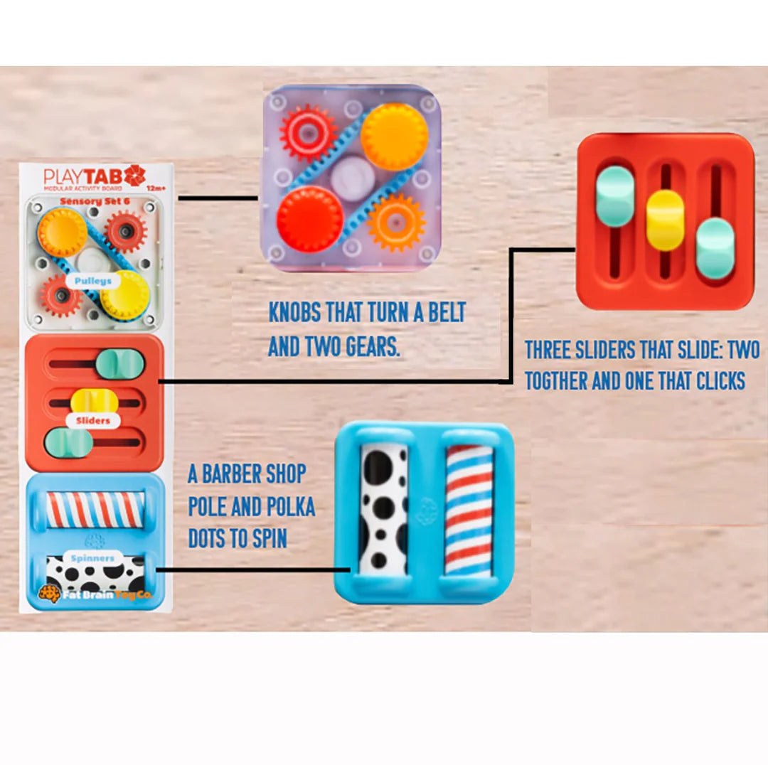 PlayTab Sensory Set 6 - Fat Brain Toys