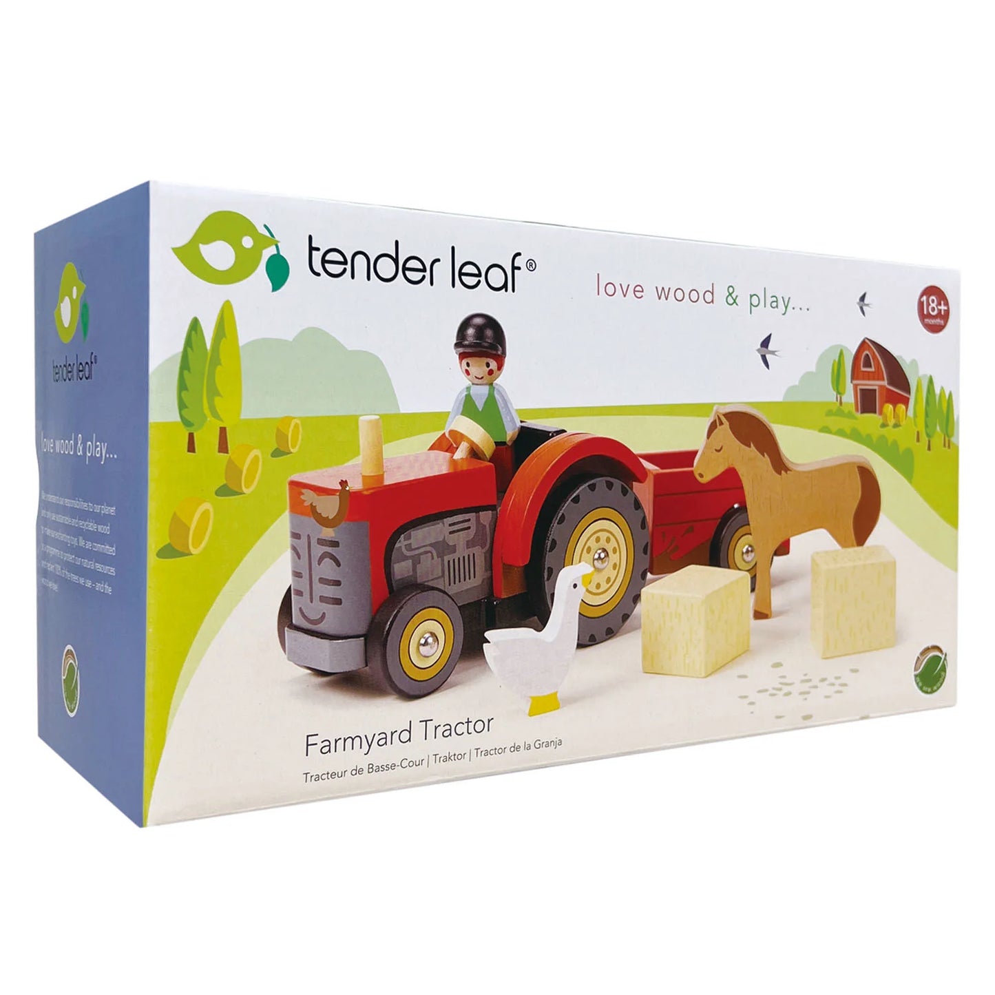 Farmyard Tractor - Tender Leaf