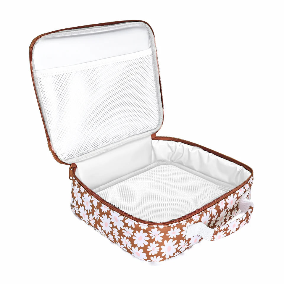 Bloom Tan Junior Insulated Lunch Bag + Ice Pack - Kinnder