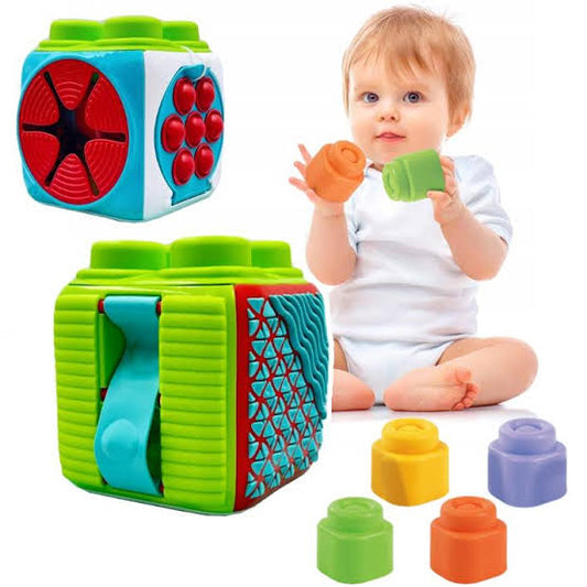 Clementoni - Soft Clemmy - Sensory Activity Cube