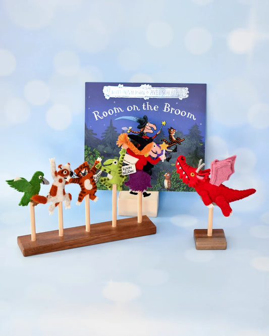 Room on the Broom® Finger Puppets Set - Tara's Treasure