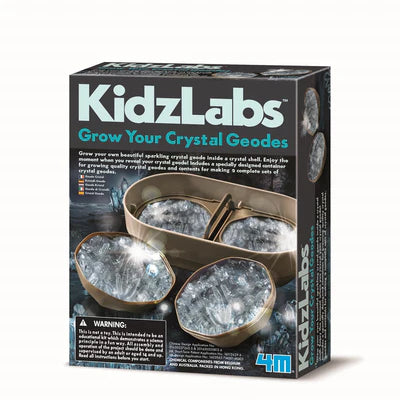 4M - KidzLabs - Crystal Geode Growing Kit