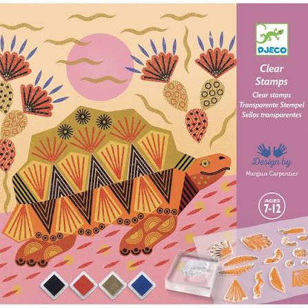Patterns and Animals Clear Stamps