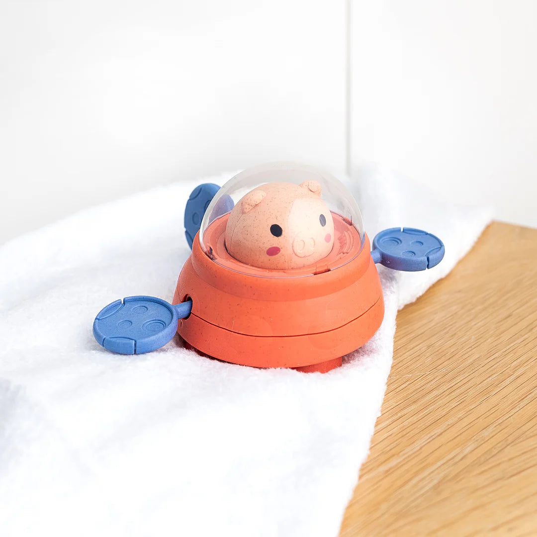 Bath Paddle Ship - Space Piggy