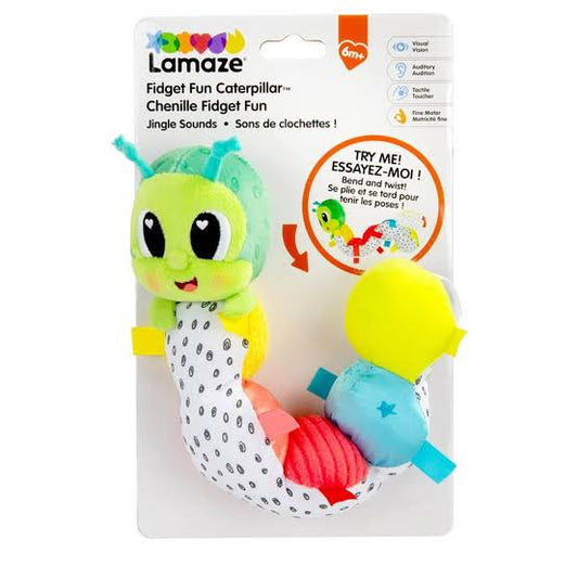 Lamaze Fidget Fun Caterpillar Sensory Toy