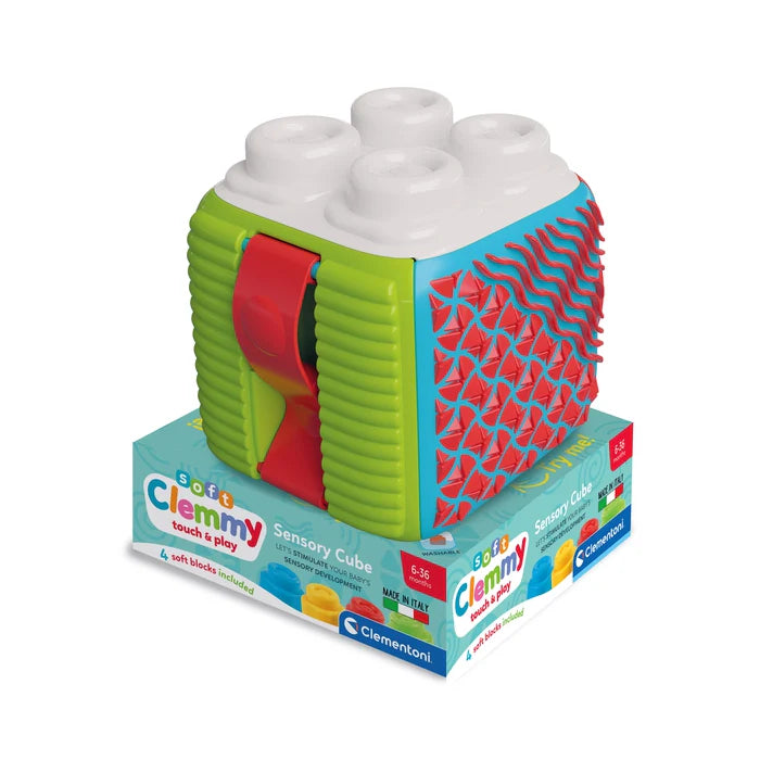 Clementoni - Soft Clemmy - Sensory Activity Cube