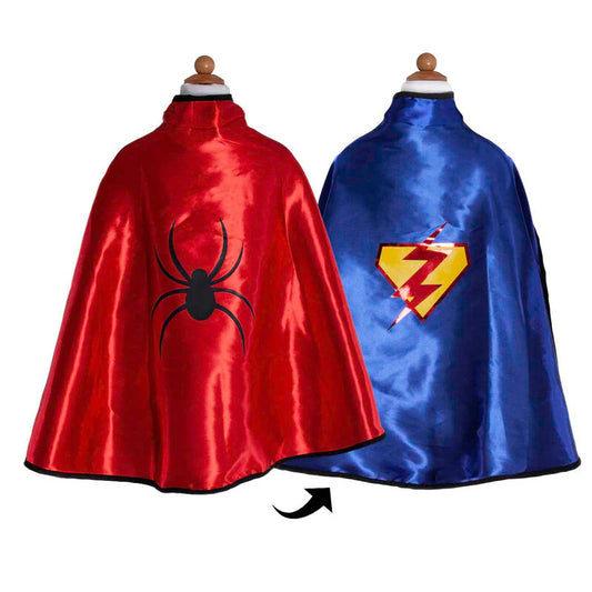 Reversible Adventure Cape & Mask - Size 5-6