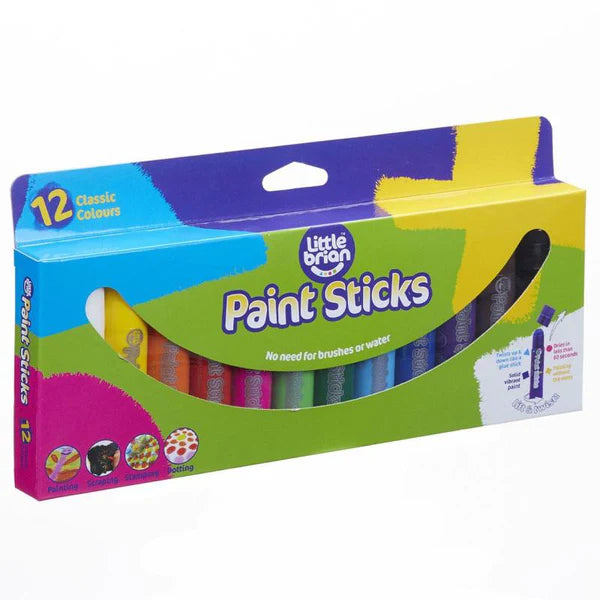 Little Brian Paint Sticks - Classic 12pk