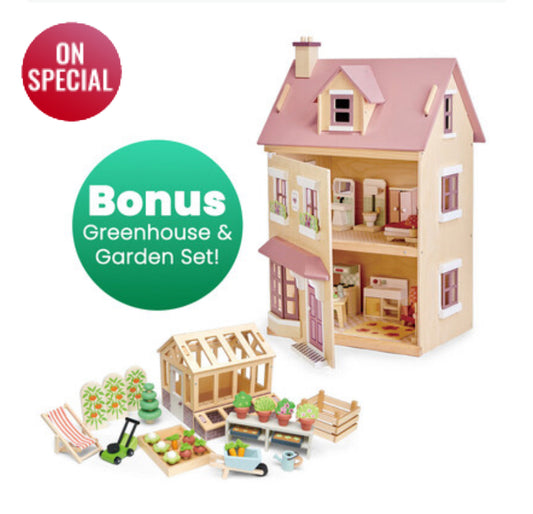 Foxtail Villa (incl furniture) GET Greenhouse FREE - Tender Leaf *Limited Time Offer*