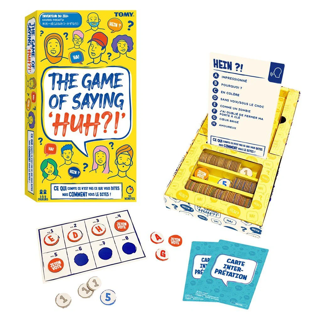 Game of Saying Huh
 - TOMY