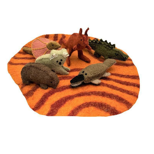 Aussie Animals+ Outback Mat/7pc - Papoose Toys