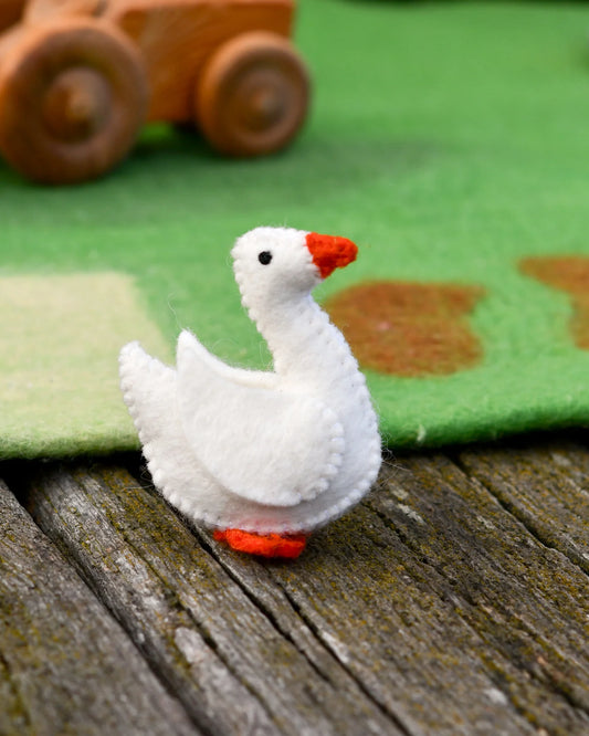 Felt Goose Farm Animal - Tara's Treasure
