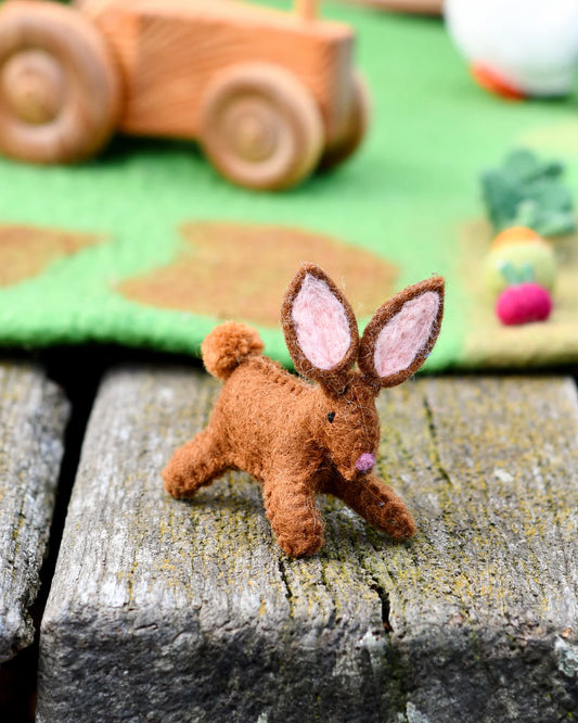 Felt Rabbit Farm Animal - Tara's Treasure
