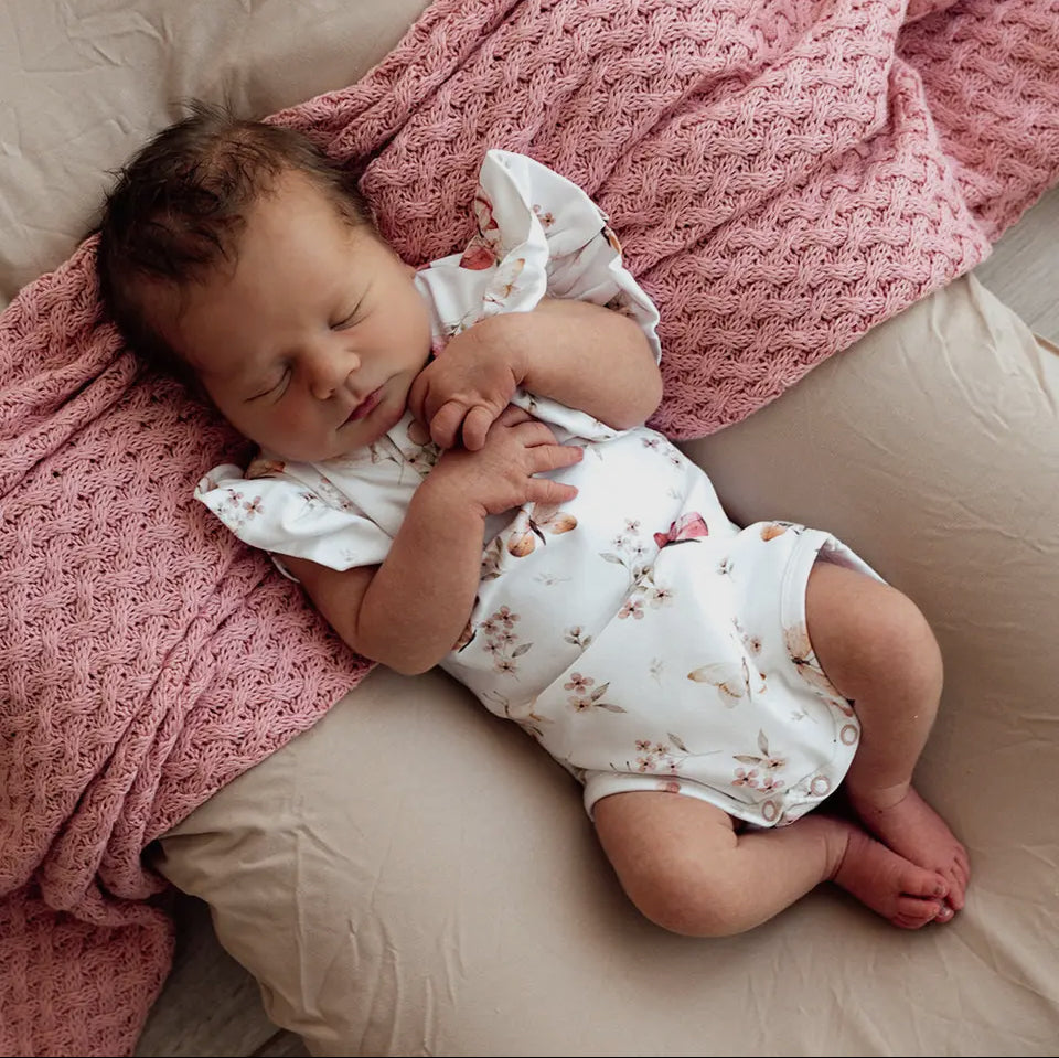 Butterfly Organic Growsuit - Snuggle Hunny