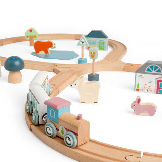 Simply Wooden Animal Train Set
 - Bigjigs