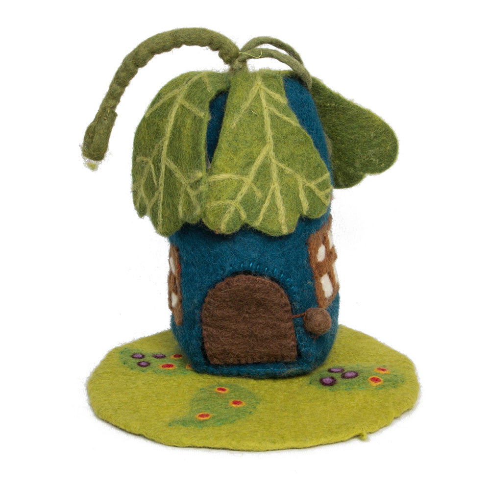 Oak Leaf Fairy House with Mat - Papoose Toys
