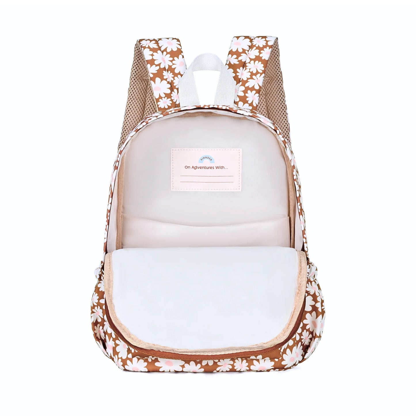 Bloom Tan Mini Daycare/Toddler Backpack - Kinnder