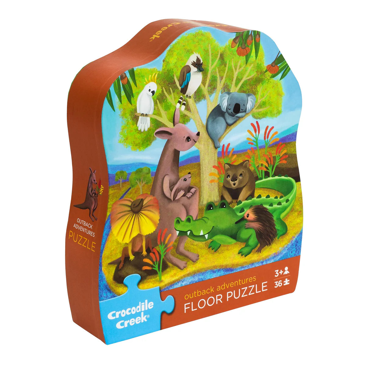 Outback Adventure Classic Floor Puzzle - Crocodile Creek