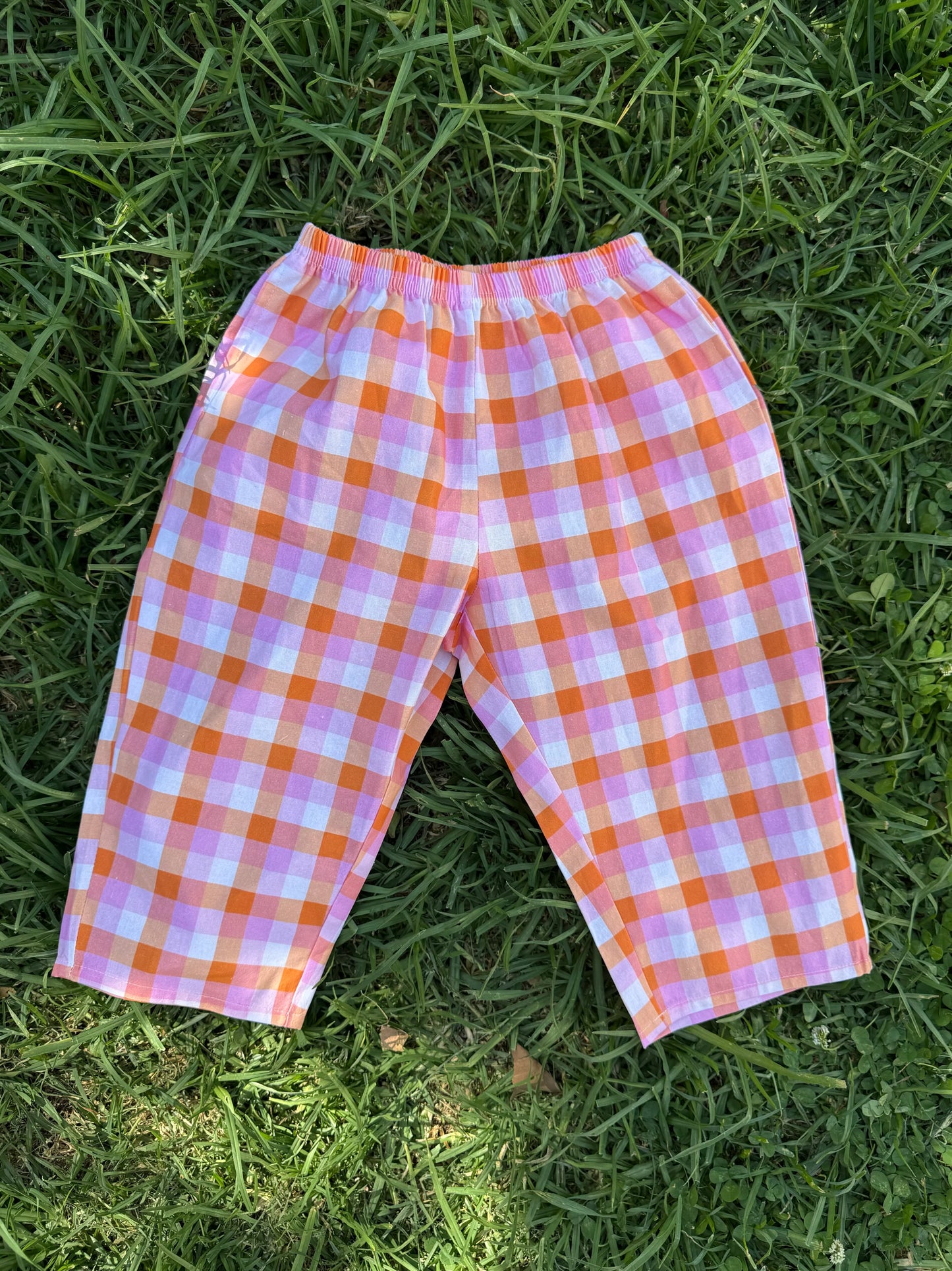Everyday Check Pant - Pink Check