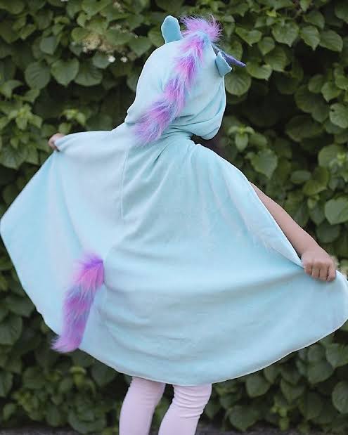 Reversible Unicorn & Dragon Cape - Size 5-6