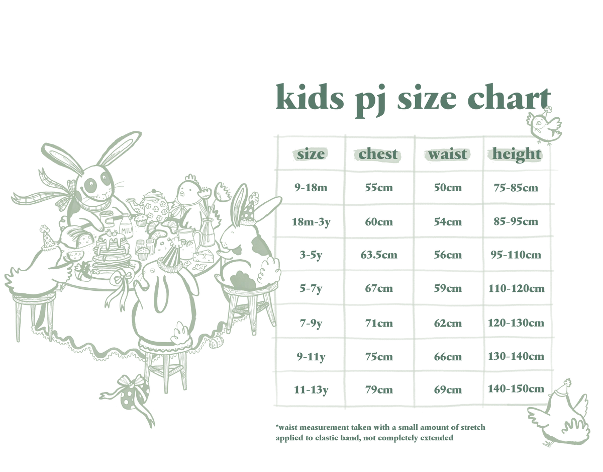 Organic Cotton ‘Limited Edition’ Easter PJ’s