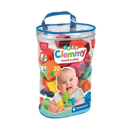 Clemmy Touch & Play 20pc Block Bag