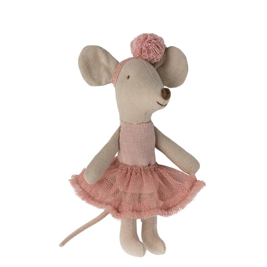 Ballerina Mouse Little Sister - Rose