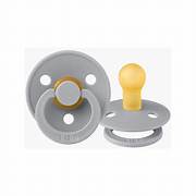 BIBS Colour Pacifier - Round S1 - Sand 2pk