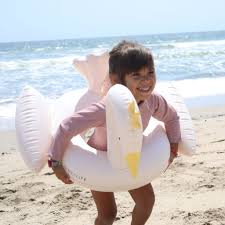 Sunnylife - Kids Tube Pool Ring - Princess Swan Multi
