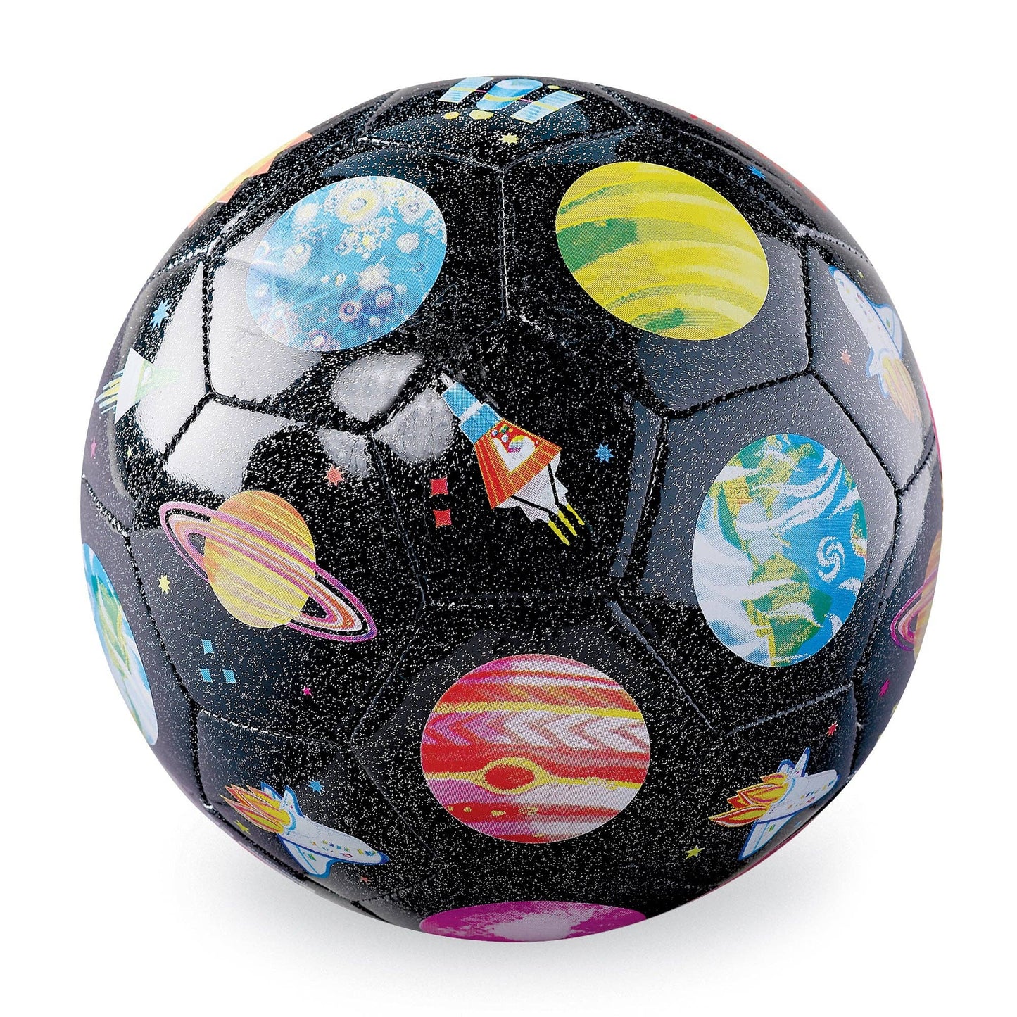 Glitter Soccer Ball - Space Exploration - Bambam Kids Toys 
