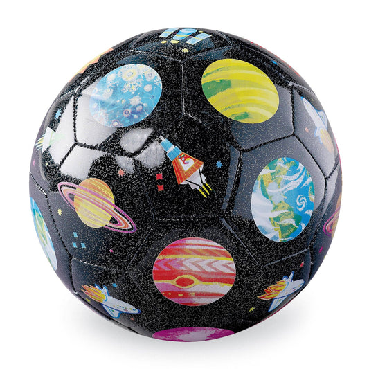 Glitter Soccer Ball - Space Exploration - Bambam Kids Toys 