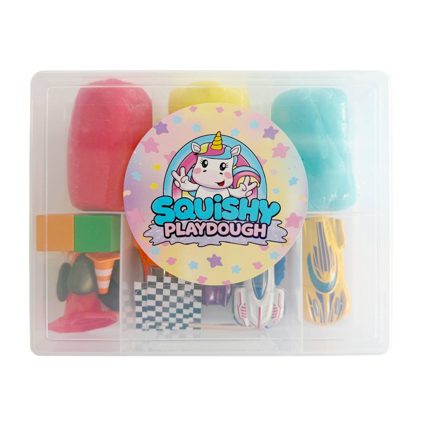 Let's Race Playdough Kit - Squishy Play