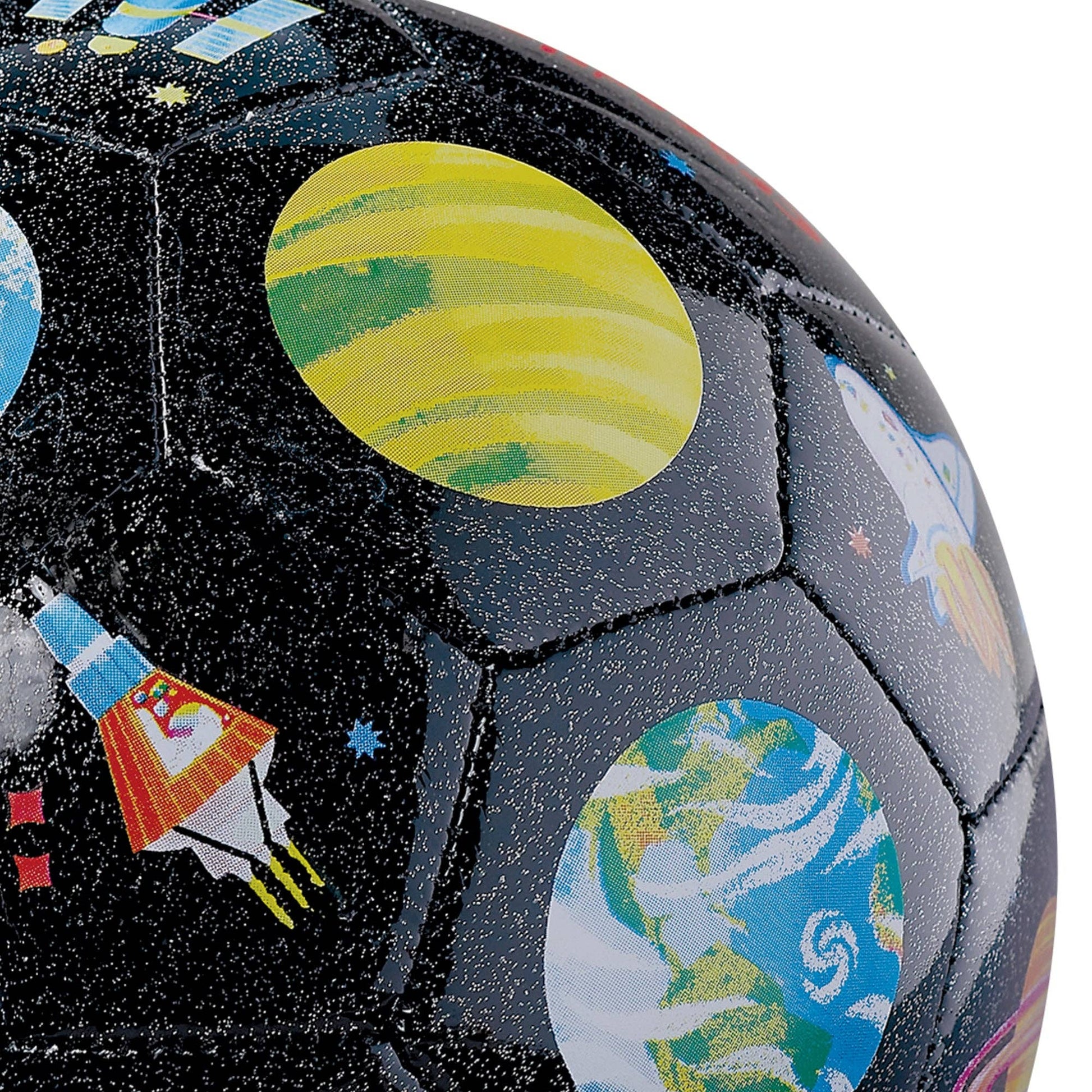 Glitter Soccer Ball - Space Exploration - Bambam Kids Toys 