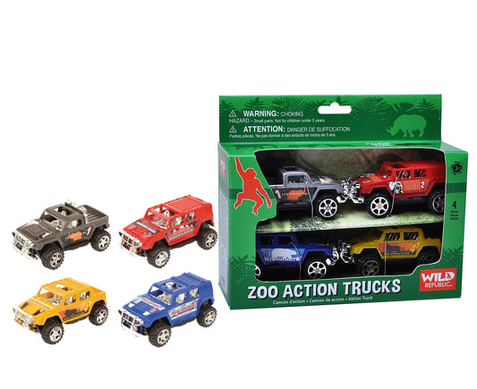 Wild Republic - Action Truck Zoo Set