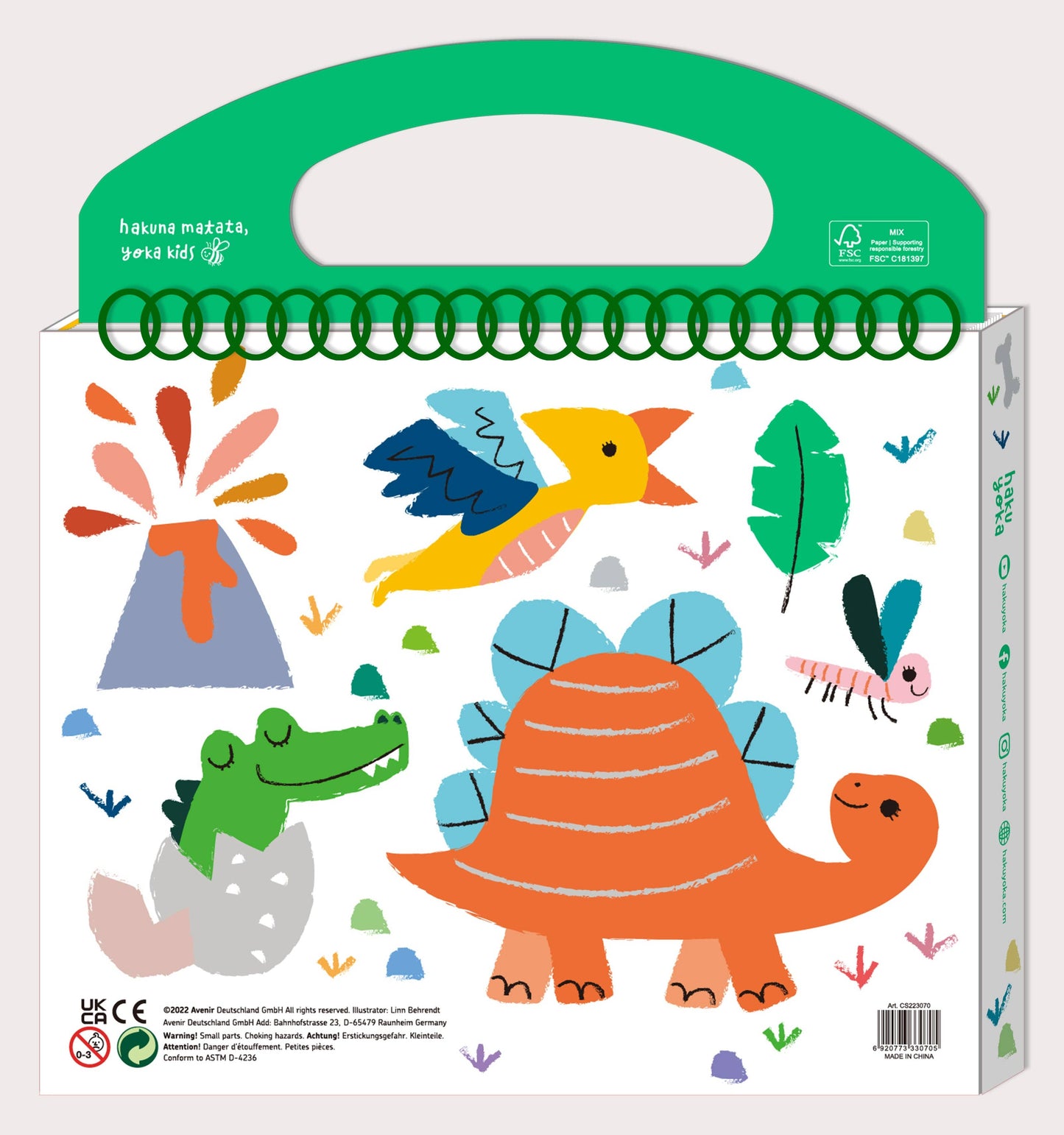 Happy Distribution - Haku Yoka My First Colouring Kits