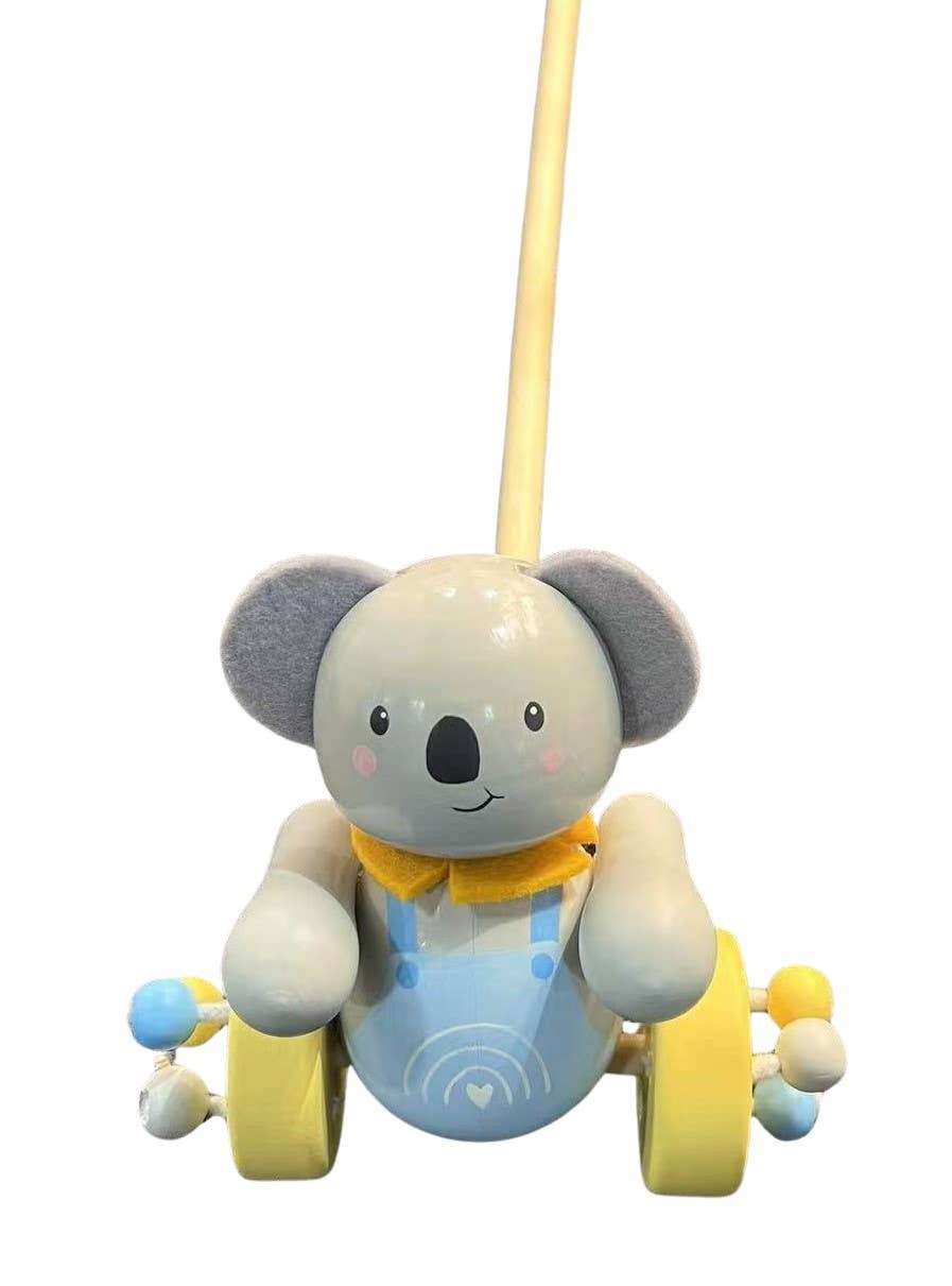 Wooden Koala Push Along